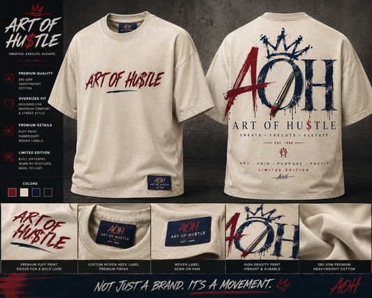 Dropping Soon Art Of Hustle Graphic Design Tees